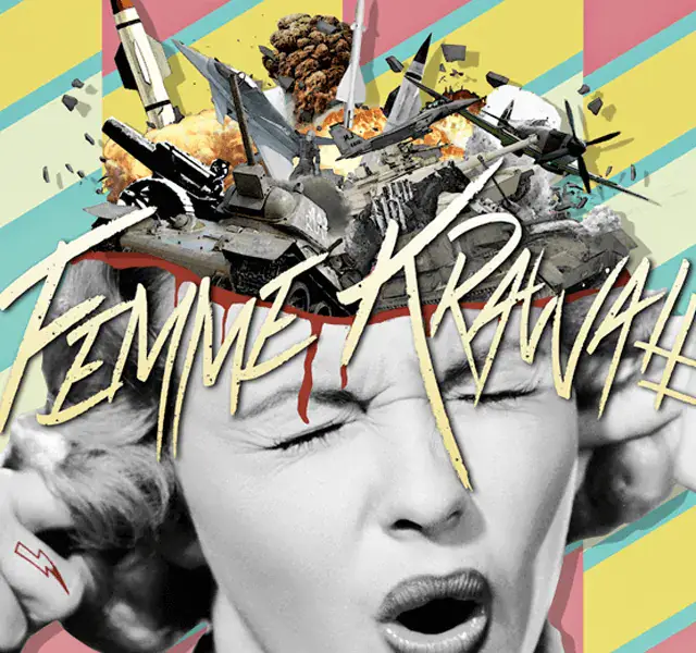 Femme Krawall – st LP Artwork